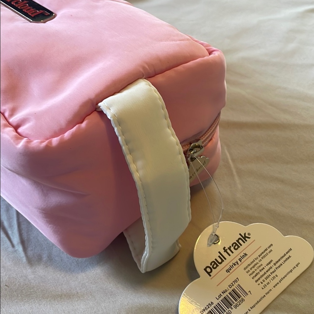 Dear Cloud/ Paul Frank Cosmetics Bag Pink - Picture 4 of 6